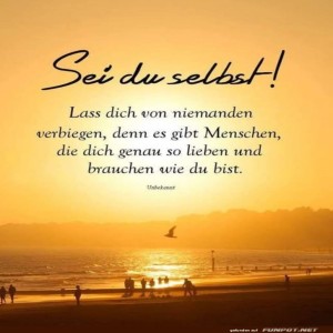Sonnenuntergangs-Philosophie:-Sei-du-selbst!.jpg von Tarik1967