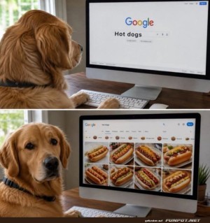Wenn-Hunde-'Hot-Dogs'-googeln!.jpg auf www.funpot.net