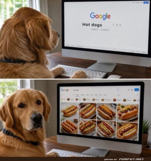 Wenn-Hunde-'Hot-Dogs'-googeln!.jpg auf www.funpot.net