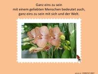 Ganz eins zu sein