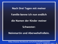 Kinder der Schwester