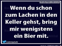 Wenn Du schon zum Lachen...