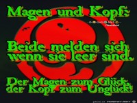 Magen und Kopf