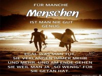 Fr manche Menschen...