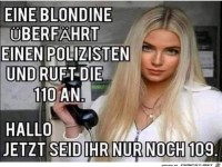 Blondine