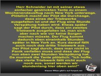 Herr Schneider ist mit seiner etwas einfacher gestrickten...