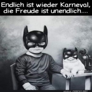 fun-Bild: Karnevalsfreude im Superheldenkostüm