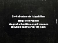 Handwerker dringend gesucht!