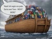 Noahs Missverst�ndnis: Bier statt Tiere!
