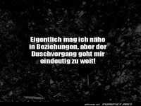 Duschen: Ein Beziehungstest