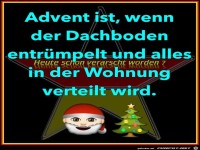 Advent ist wenn