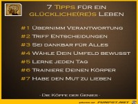 Sieben Tipps