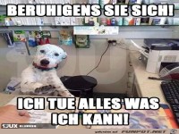 Beruhigens sie sich