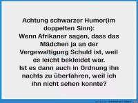 schwarzer Humor