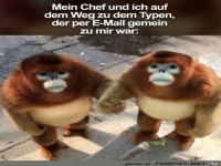 Da war einer b�se