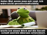 Nicht gesellschaftsfhig