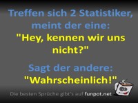Statistiker-Witz mit witzigem Dialog