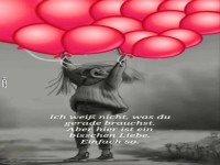 Die Ballon-Lieferantin der Liebe