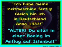 Ich habe meine Zeitmaschine fertig