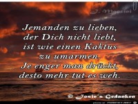 Jemanden zu lieben