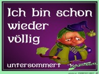 Untersommert