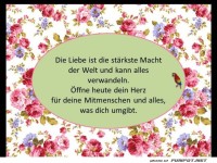 Die Liebe ist die staerkste Macht