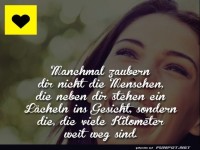 manchmal zaubern dir nicht die Menschen.....