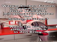 Warum kochen Frauen