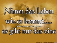 Nimm das Leben