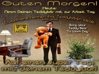 Nimm Deinen Teddybr Mit Zur Arbeit Tag