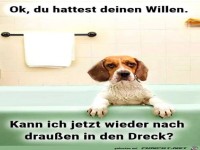 Ich will wieder in den Dreck