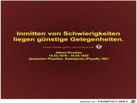 Inmitten von Schwierigkeiten
liegen gnstige Gelegenheiten