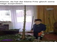 Die S�ge funktioniert