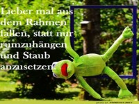 Aus dem Rahmen fallen