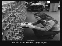 Analoges Googeln der 70er