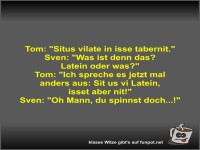 Tom: Situs vilate in isse tabernit
