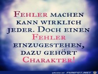 Fehler machen kann wirklich jeder