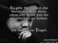 es gibt Menschen die beruehren dein Herz