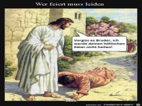 wer feiert muss leiden...