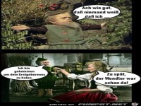 Ach wie gut, dass niemand wei