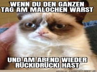 Den ganzen Tag malocht