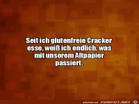 Glutenfreie Cracker