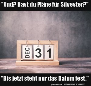 fun-Bild: Pl&auml;ne f&uuml;r Silvester