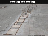 Unkonventionelle Pflasterarbeiten