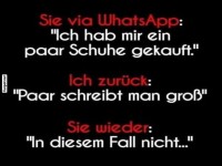 Schuhe kaufen: Der Rechtschreibfehler.