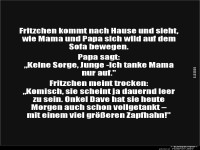 Fritzchens kecker Kommentar