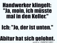 Die Genialität des Kellers erkundet