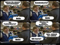 Der ewige Kampf an der Kasse