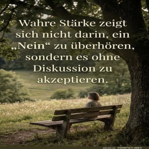 herz-Bild: St&auml;rke findet man auf der Parkbank