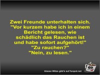 Zwei Freunde unterhalten sich